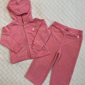 ADORABLE KIDS PINK JUICY COUTURE TRACK SUIT!!!